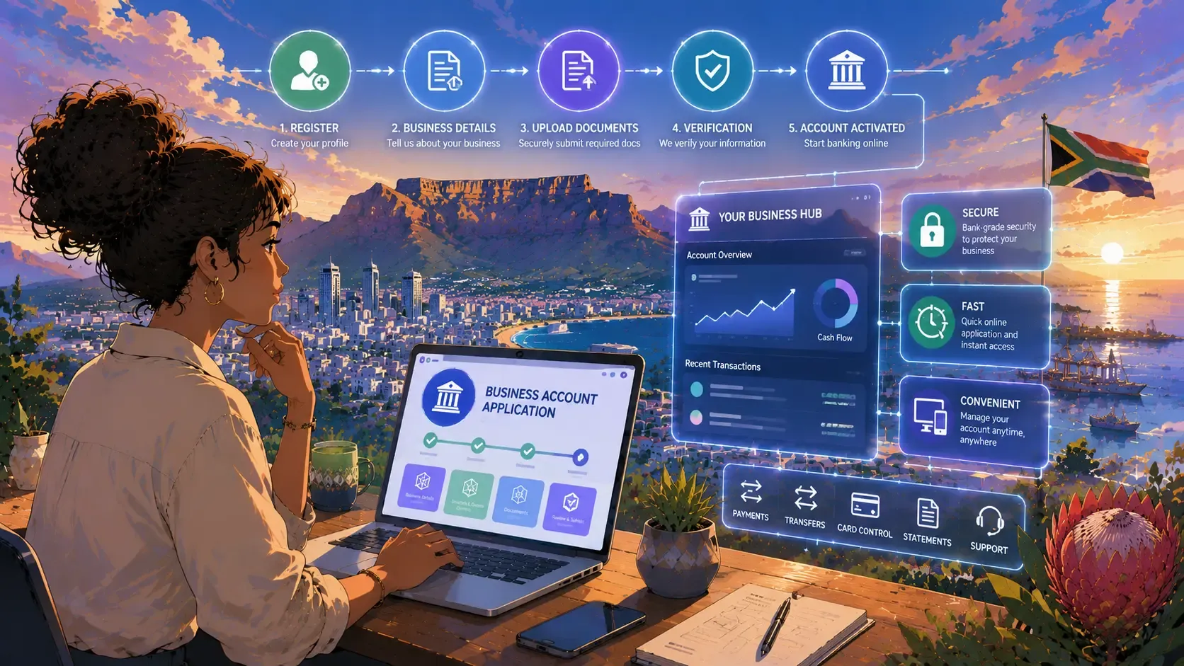 Seamless Operations: Architecting Your Online Business Bank Account in South Africa